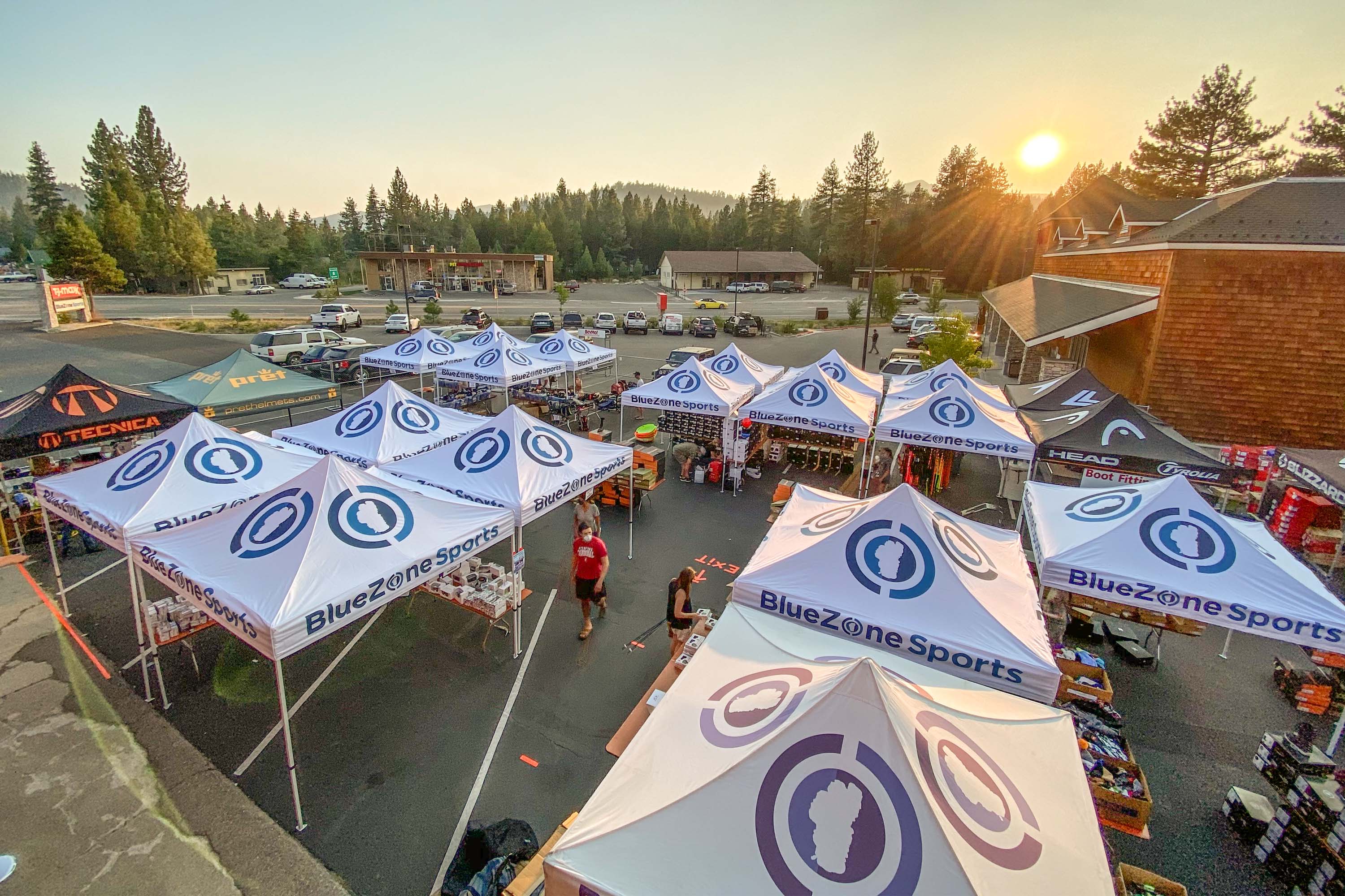 7th Annual Labor Day Tent Sale at BlueZone Sports