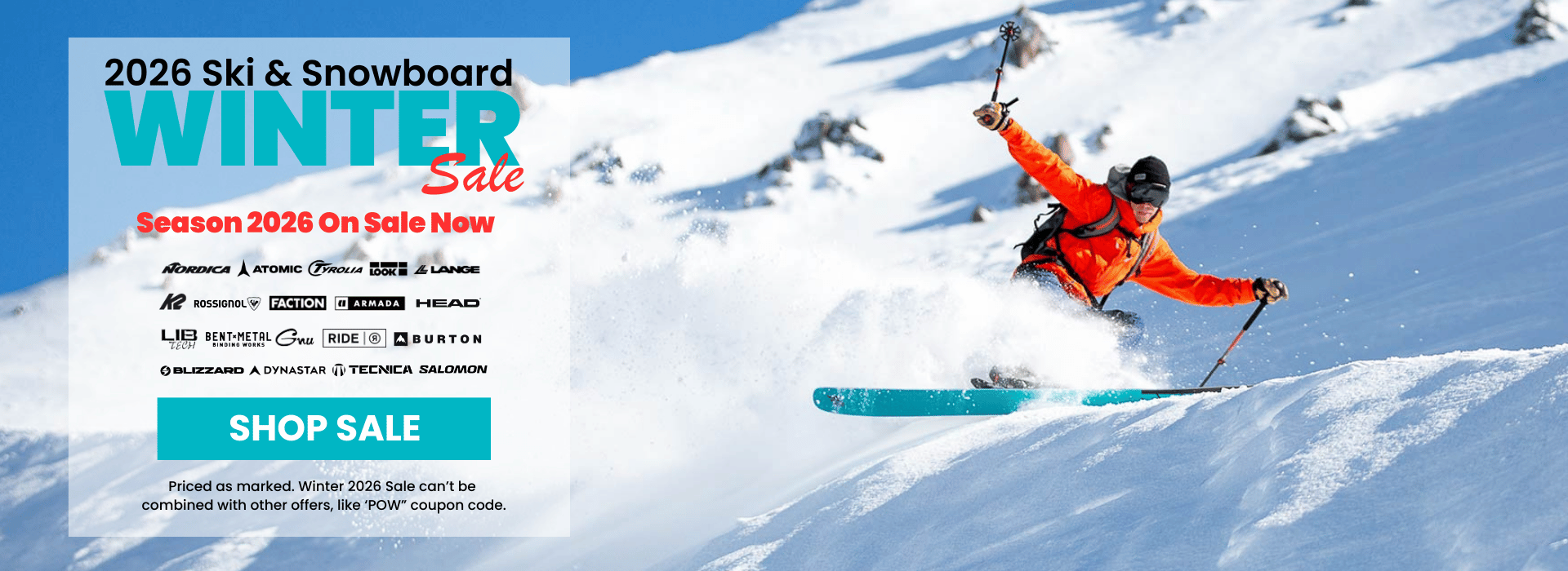 Winter Sale 2026 Ski & Snowboard Sale