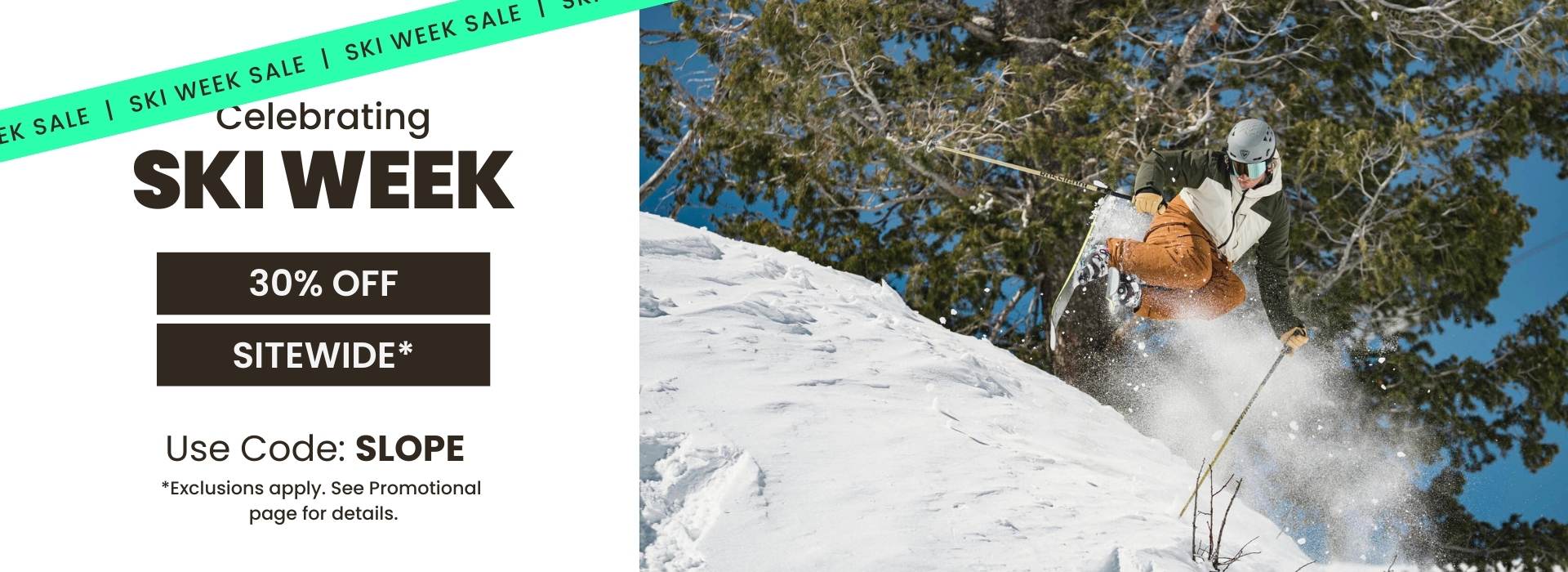 Celebrating Ski Week with 30% off sitewide! Use code: SLOPE