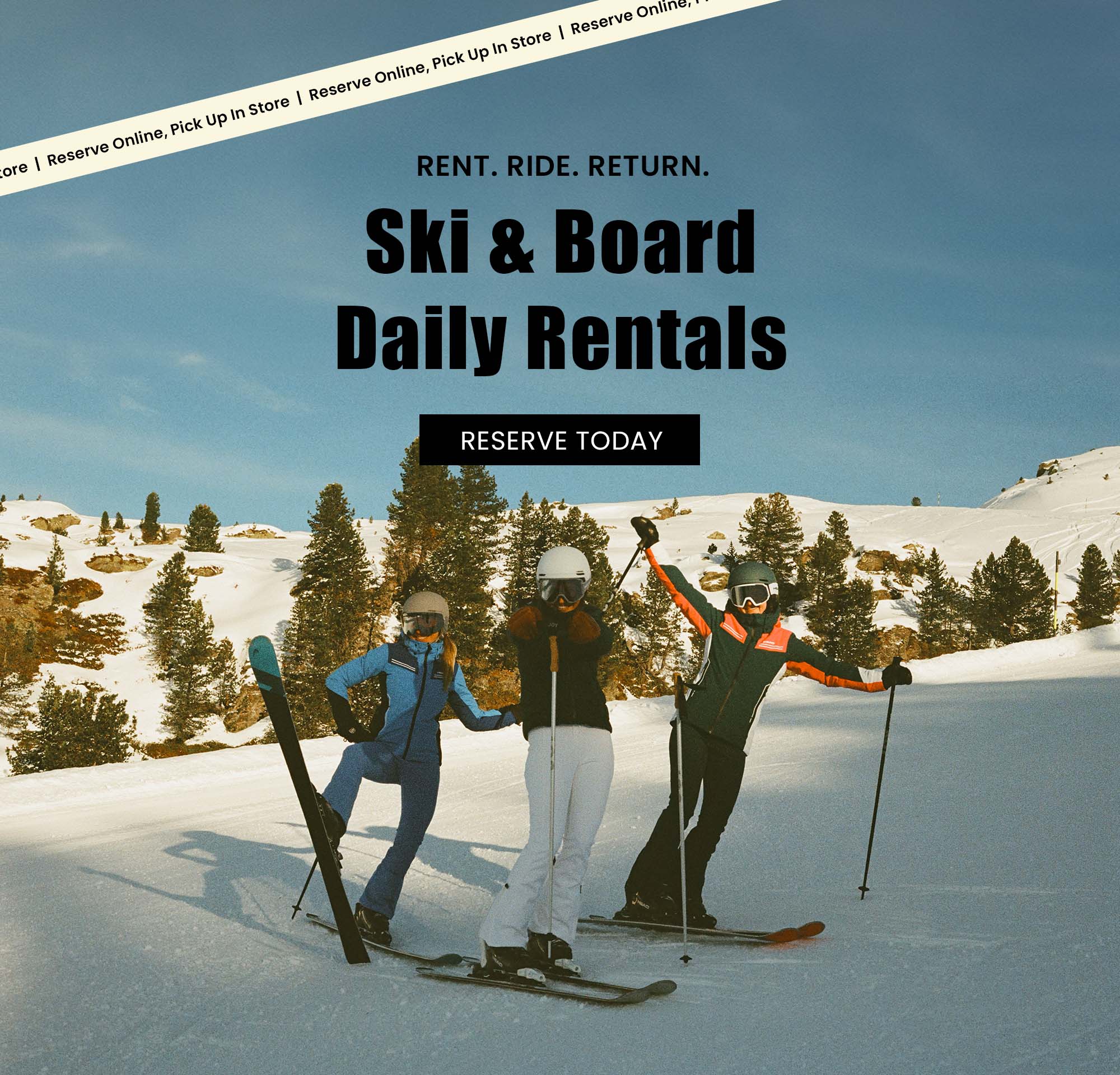 Reserve your daily rental today!