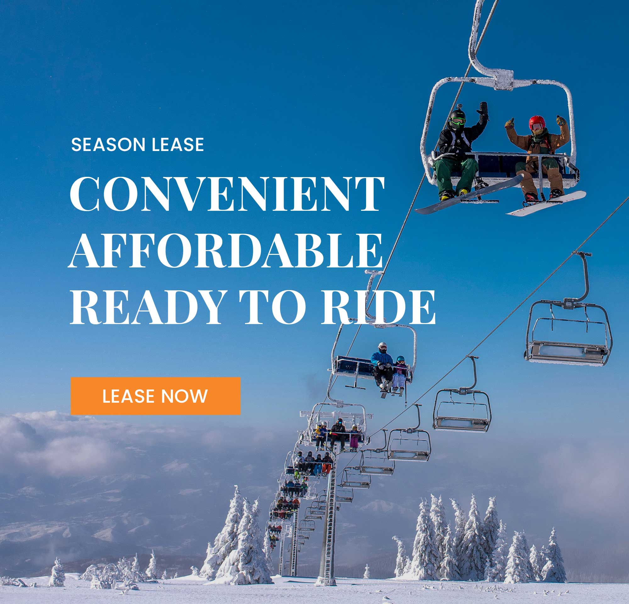 Season Lease | Convenient, Affordable, Ready to Ride