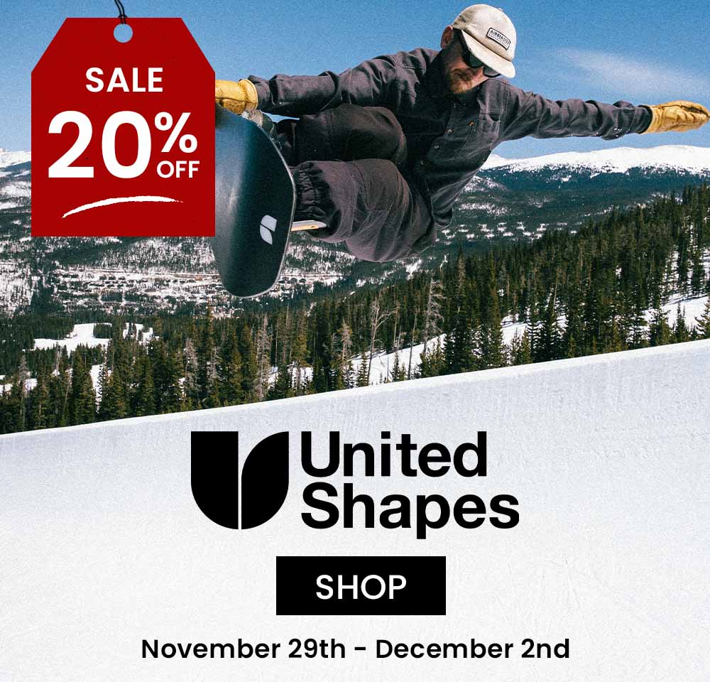 Shop United Shapes Sale | Save 20% | November 29th - December 2nd