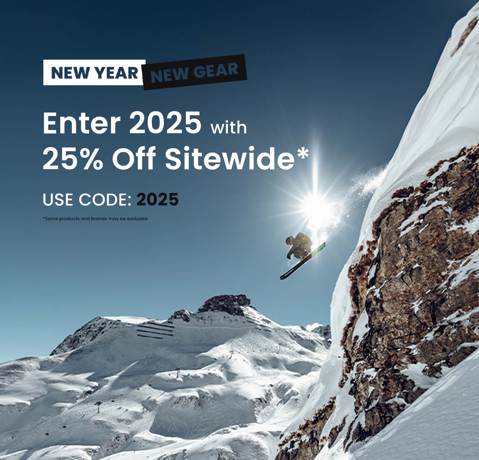 Save up to 25% off sitewide with code 2025 at BlueZone Sports.