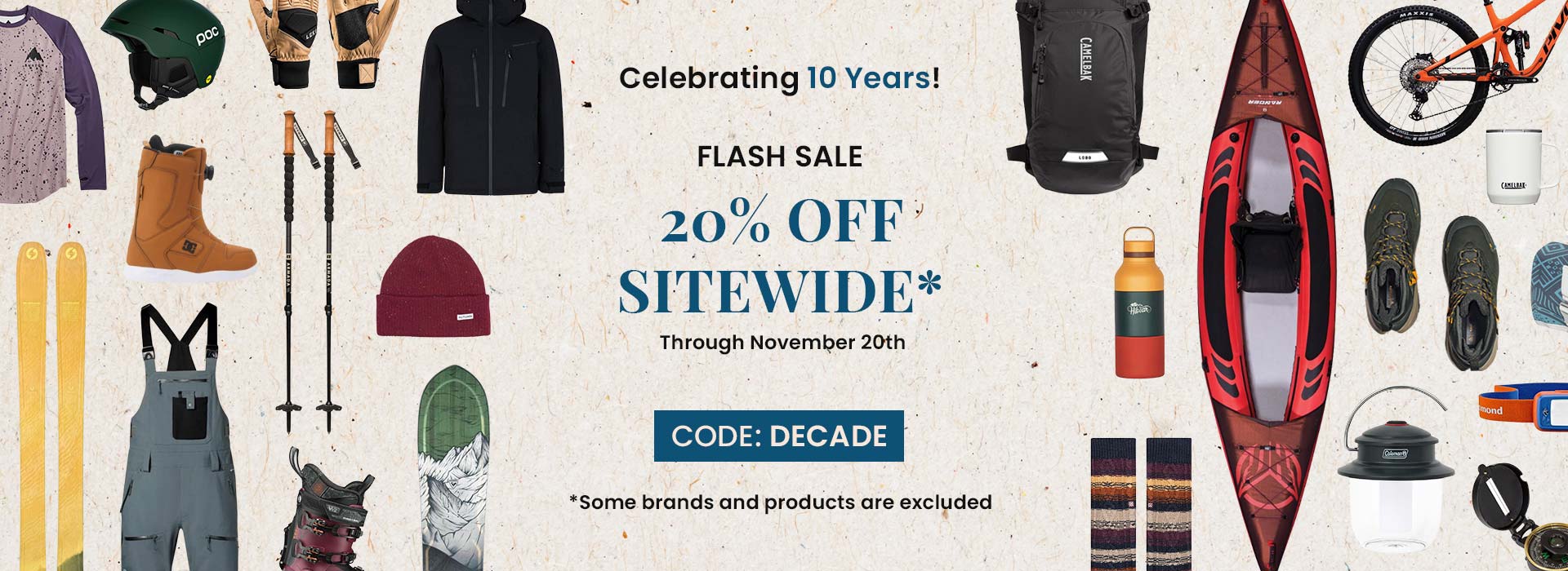 Anniversary Flash Sale | 20% Off