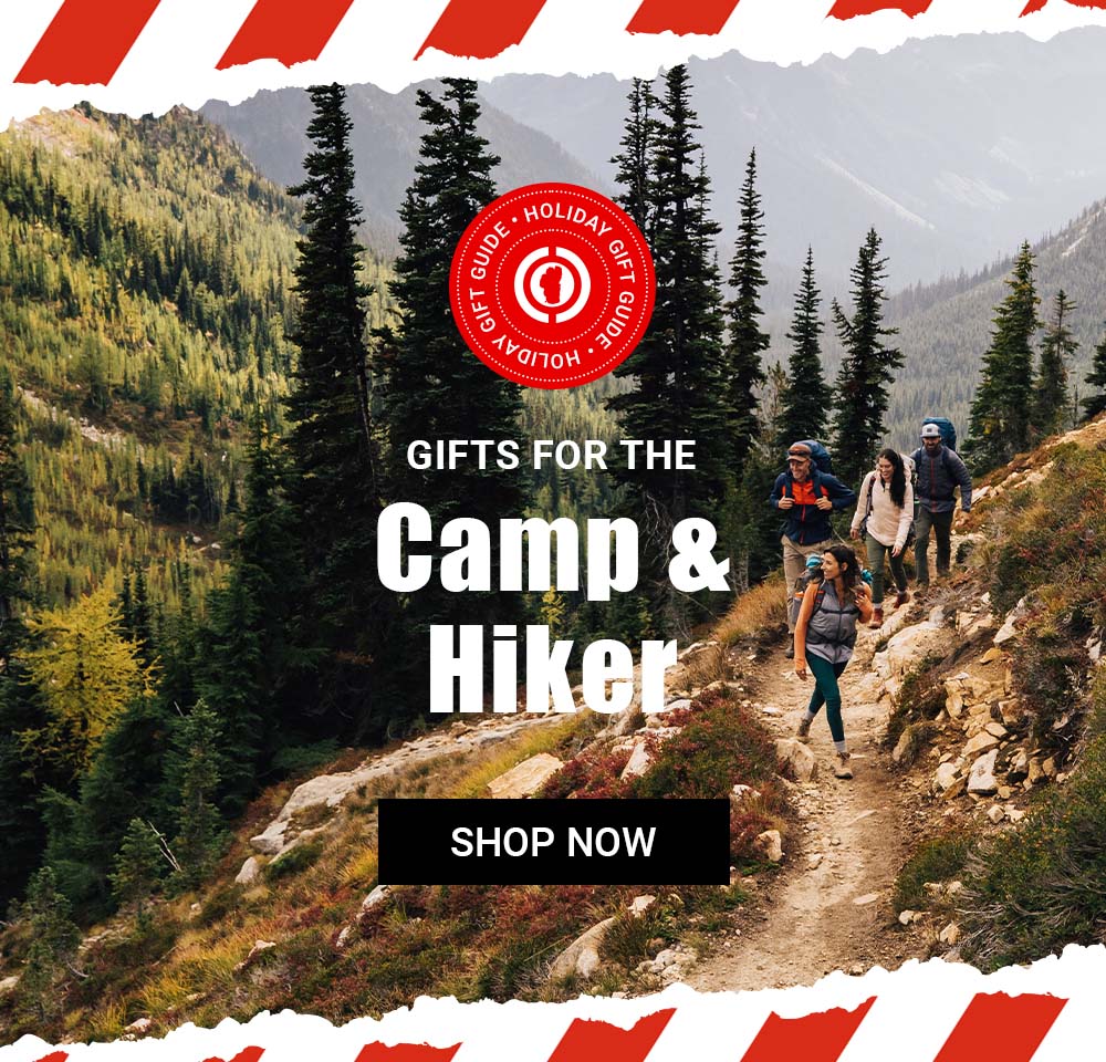 Shop  our camp and hiker gift guide!