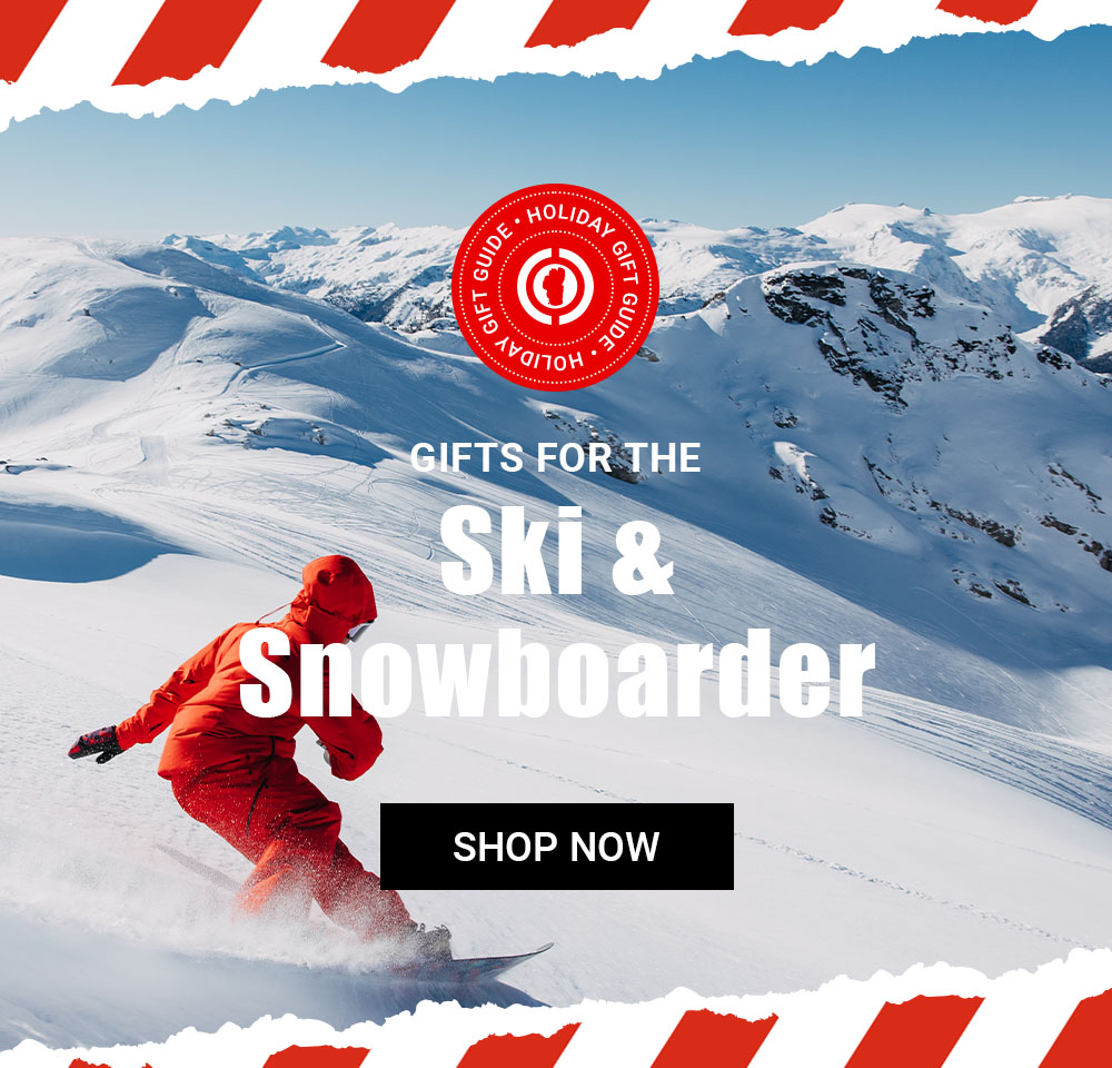 Shop our ski and snowboarder gift guide!
