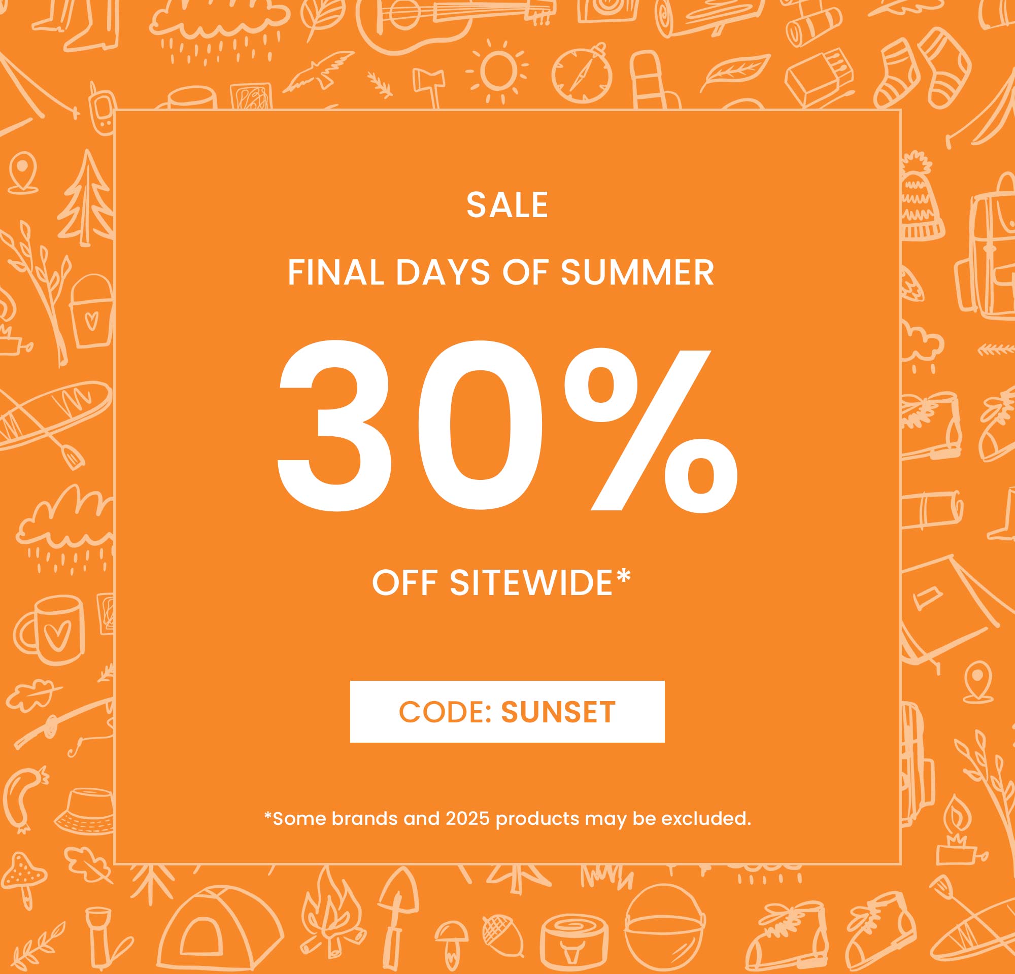 Shop Final Days of Summer | 30% off Sitewide