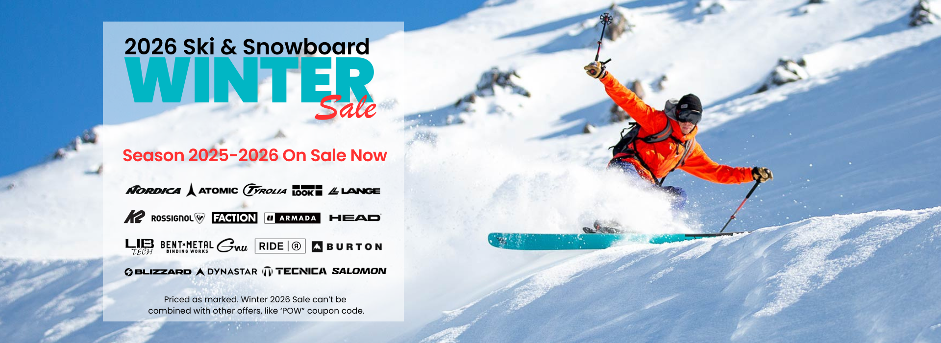 Winter Sale 2026 Ski & Snowboard Sale