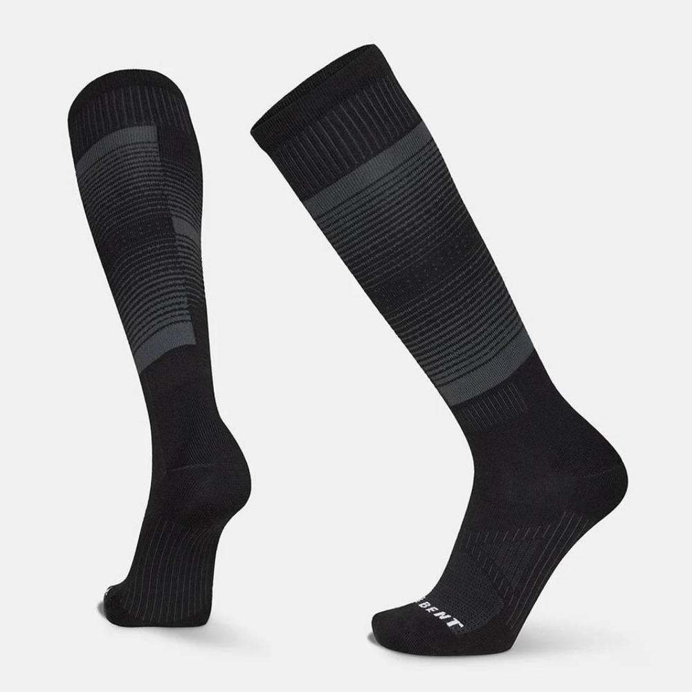 Le Bent Men's Air Zero Cushion Socks BLACK