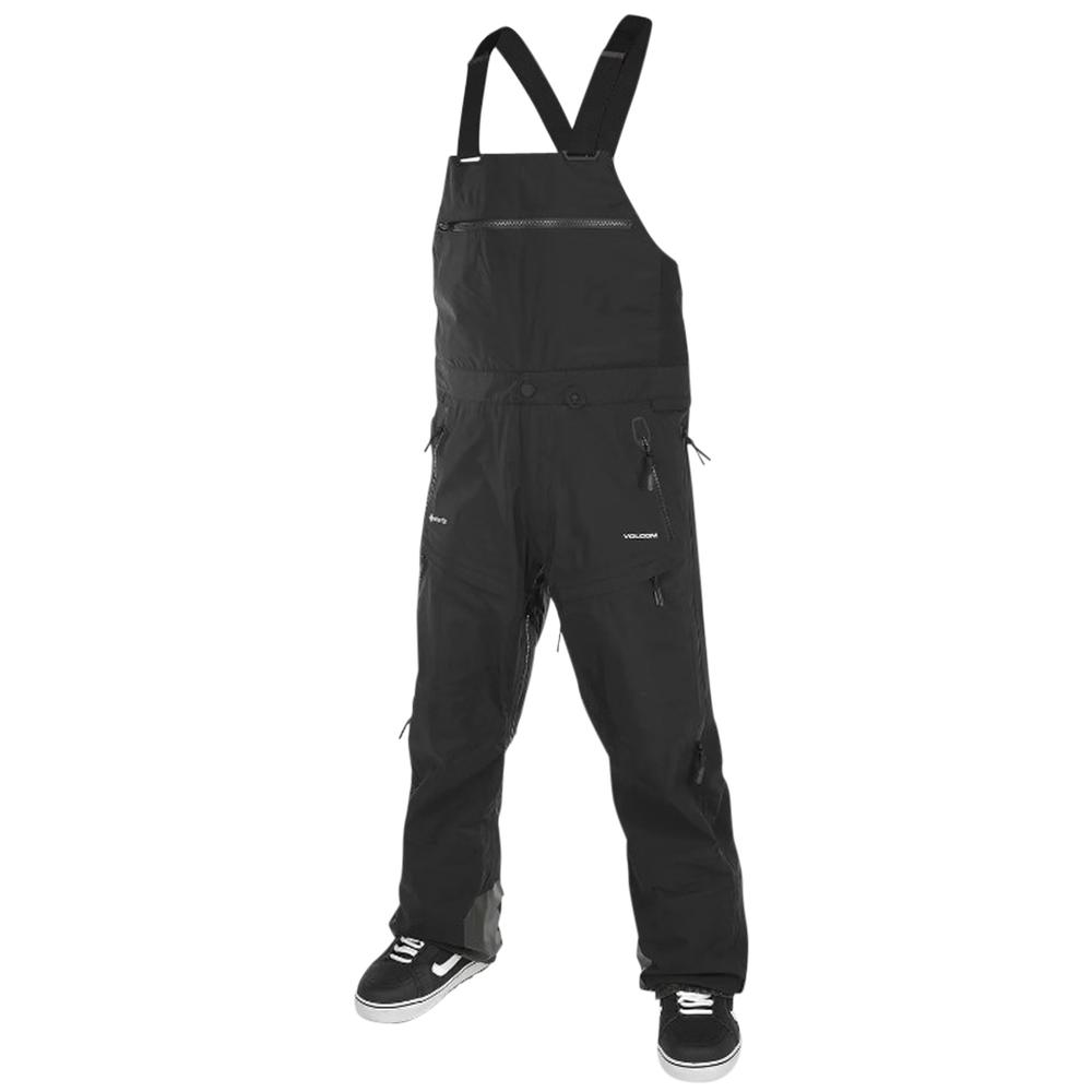 Volcom Men's 3L Gore-tex Bib Overhauler BLACK