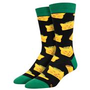 Socksmith Men's Cat Taco Socks