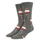 Socksmith Men's Brandy Dandy Socks GRAYHEATHER