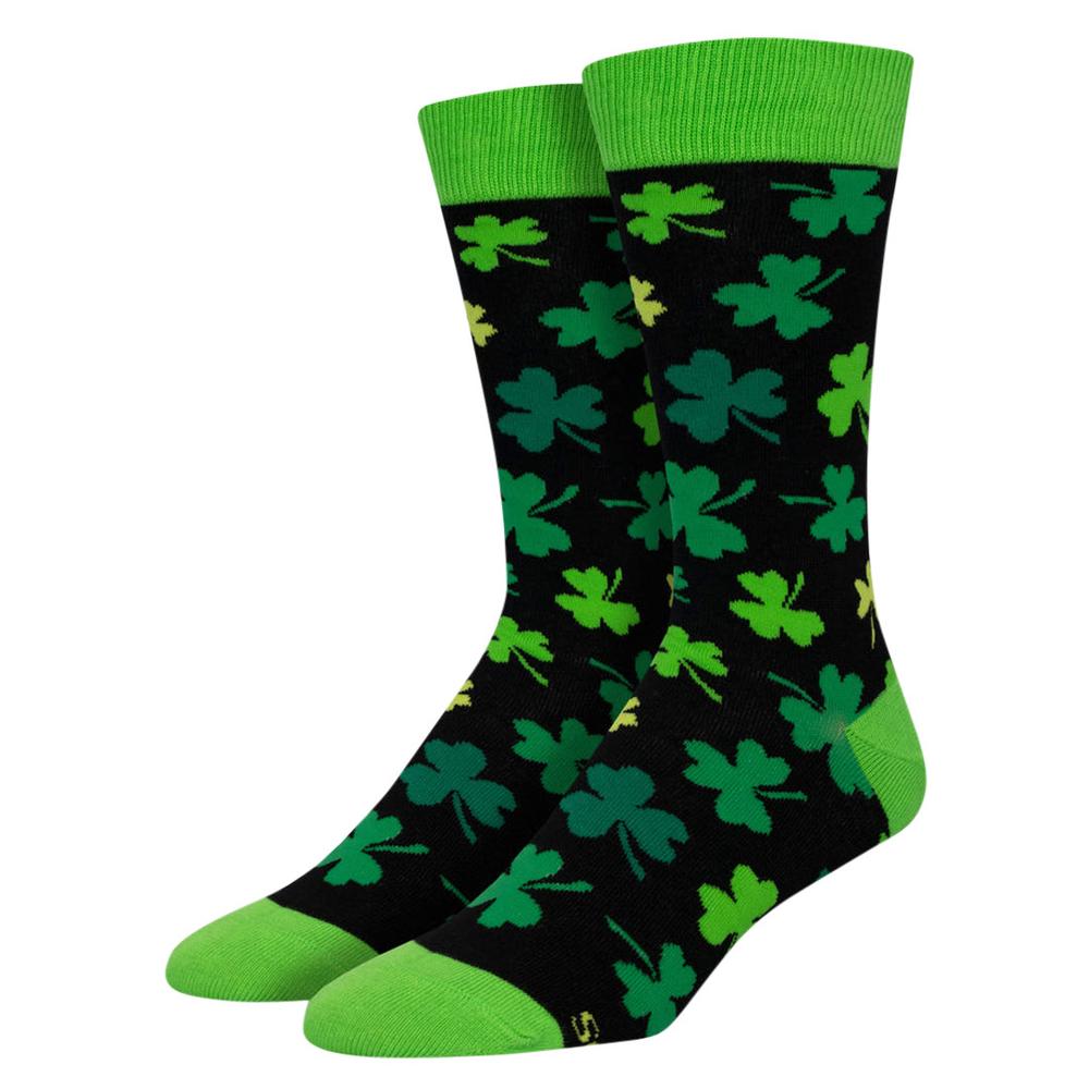 Socksmith Men's Try Your Luck Socks BLACK