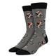 Socksmith Men's Cycling Socks GRAYHEATHER