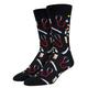 Socksmith Men's Meds Socks BLACK