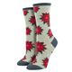 Socksmith Women's Poinsettia Socks MINTHEATHER