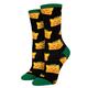 Socksmith Women's Cat Taco Socks BLACK