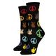 Socksmith Women's Peace Everybody Socks BLACK