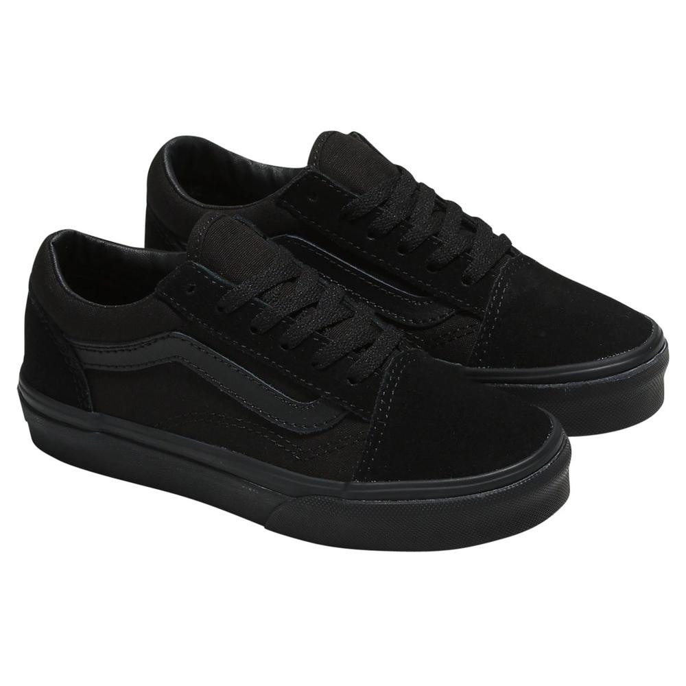 Vans Kids Pre-School Old Skool Shoes BLK/BLK