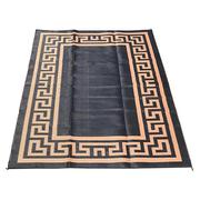 WFS 9' X 12' Greek Key Pattern Woven Mat LED