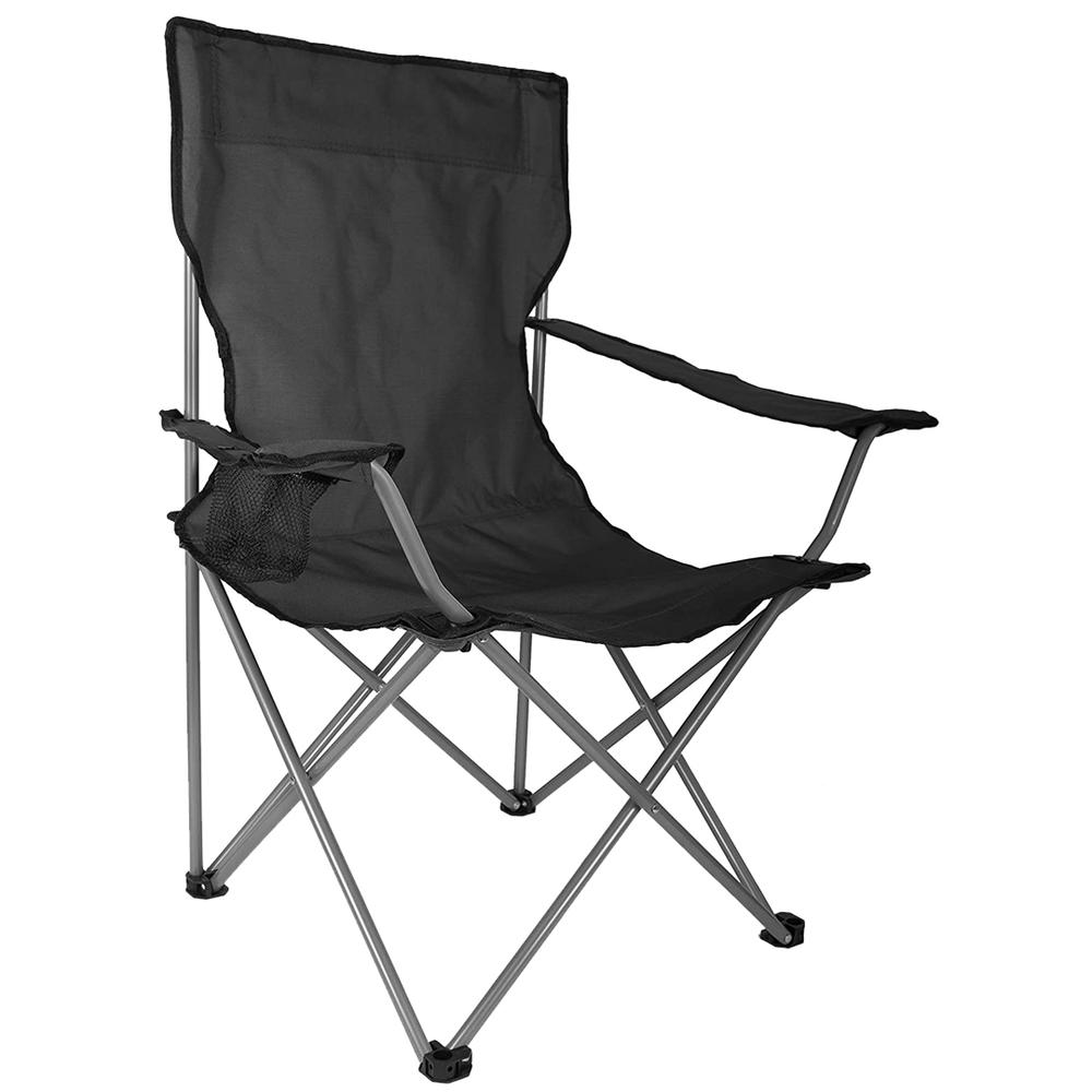 World Famous Sports Camping Quad Chair BLACK