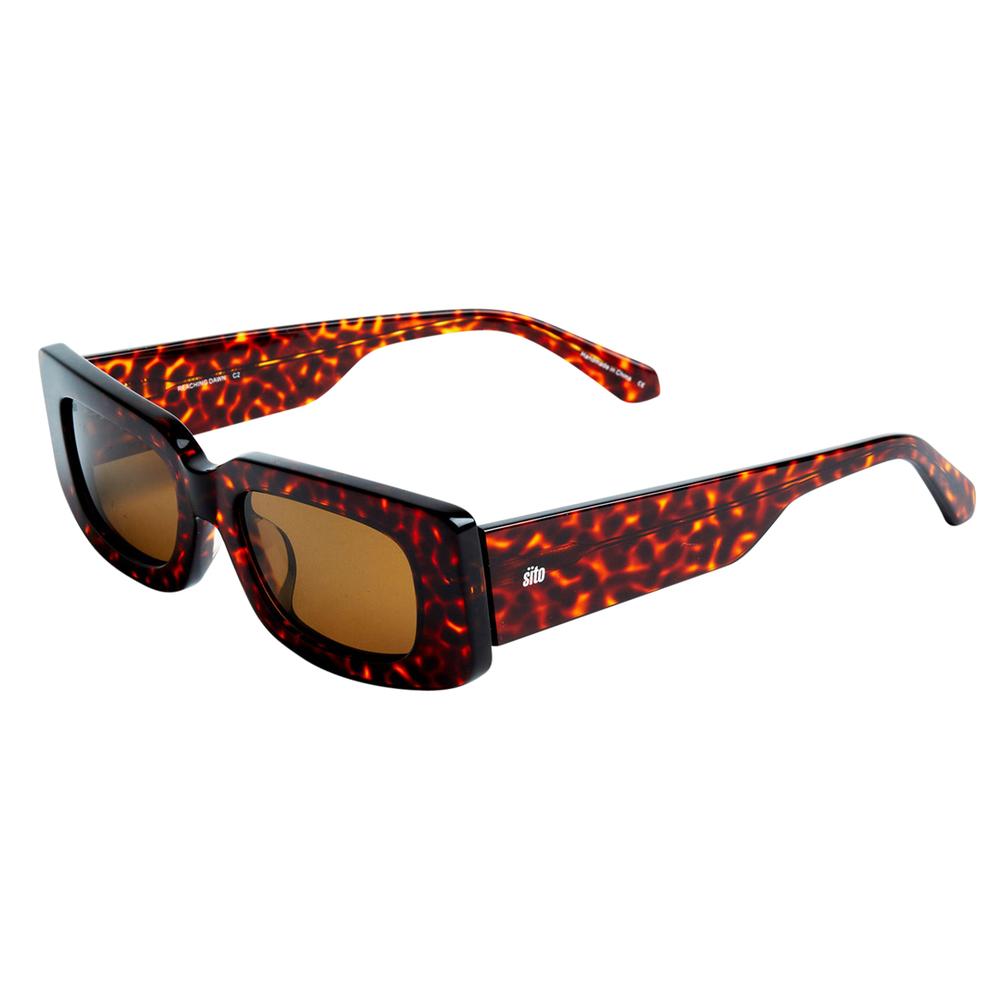 SITO Reaching Dawn Polarized Sunglasses CHEETAH/BROWNPOLAR