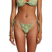 RVCA Women's Fine Lines Shimmer Medium Bikini Bottoms