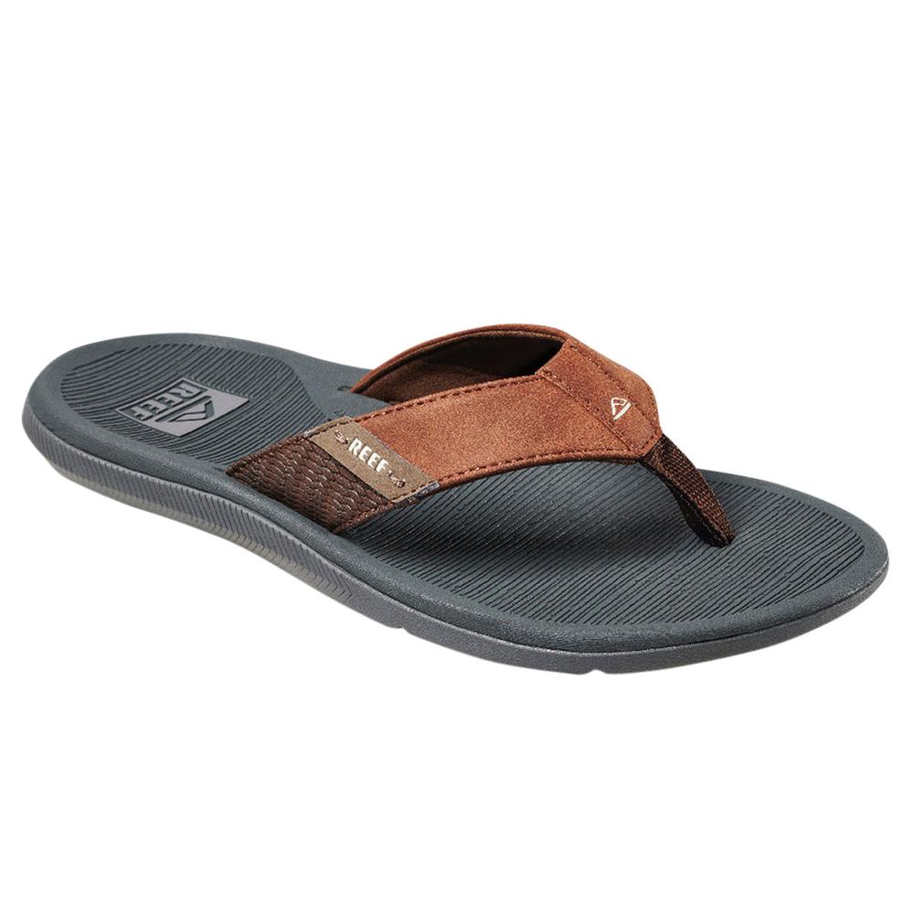 Reef Men's Santa Ana Sandals GREY/TAN