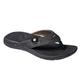 Reef Men's Pacific Flip Flop Sandals BLACK/BROWN