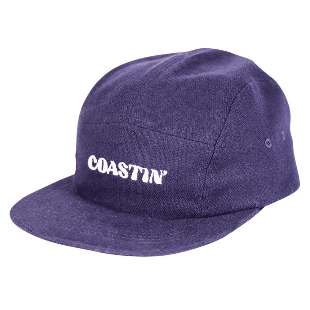 Rustek Unisex Coastin Brushed Cotton Camp Cap BLUE