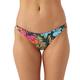 O'Neill Women's Seaside Stripe Hermosa Revo Bikini Bottoms BLACK