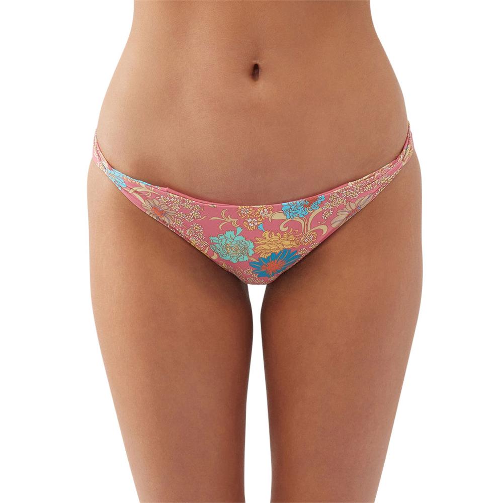 O'Neill Women's Belize Floral Sunrise Full Bottoms CORAL