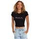 RVCA Women's Balance Tee Shirt RVCABLACK