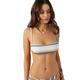 O'Neill Women's Lookout Stripe Jupiter Swim Bikini Top MULTICOLORED