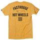 Fasthouse Men's Major Hot Wheels T-Shirt VINTAGEGOLD
