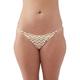 O'Neill Women's Lagoon Stripe Bikini Bottom STRAW