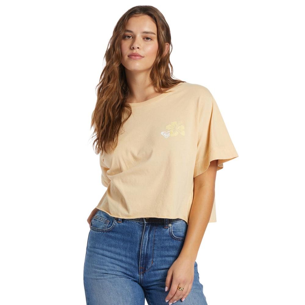 Roxy Women's Better Beach T-Shirt BEIGE