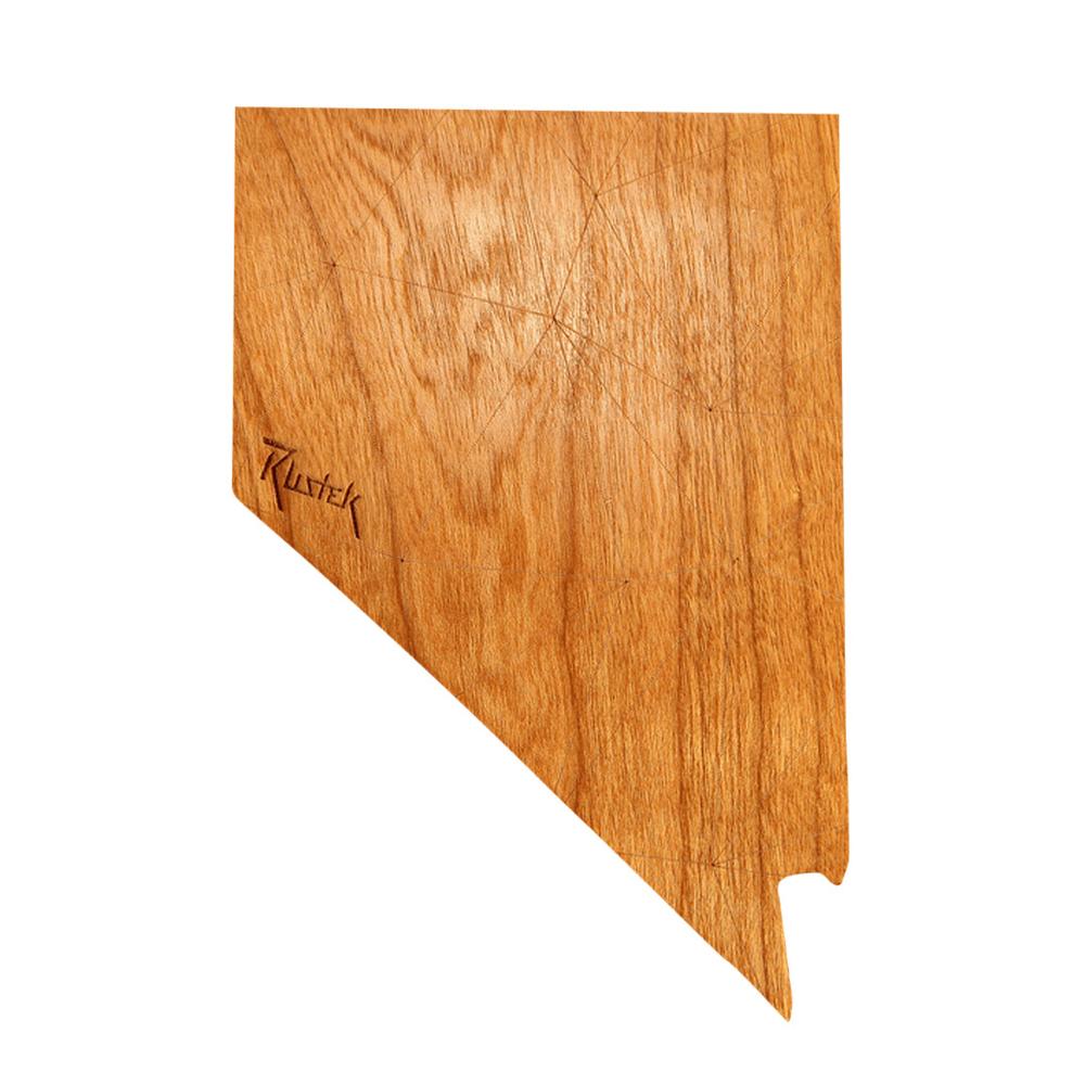 Rustek Geo Nevada Wood Sticker CHERRY