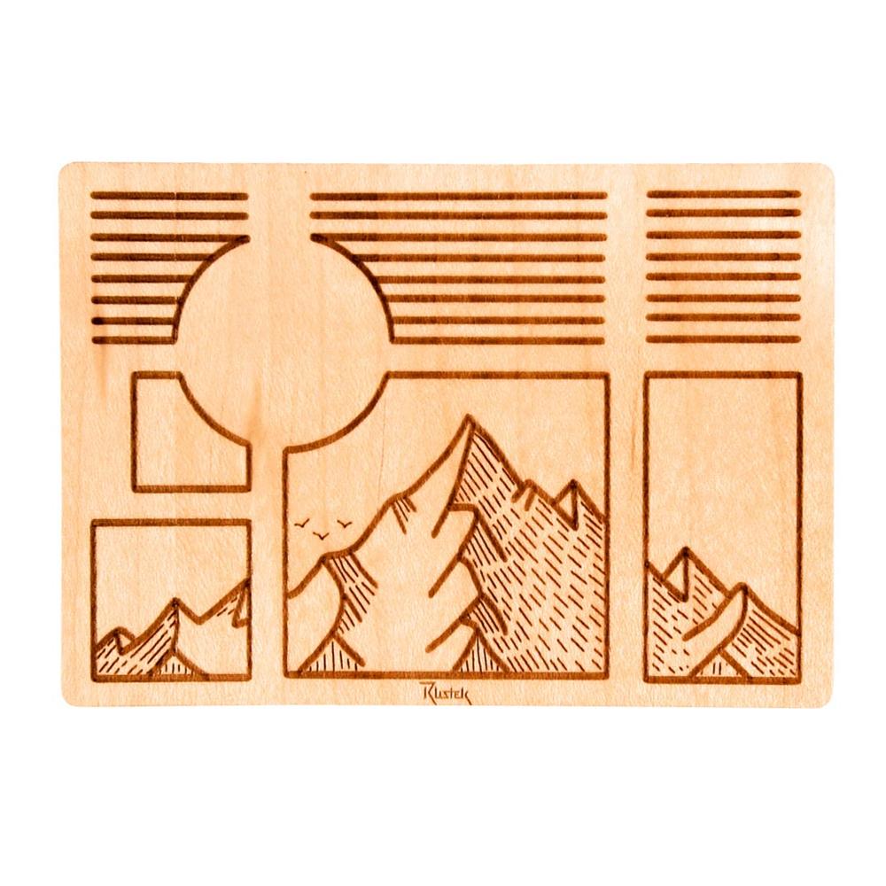 Rustek Dream Windows Wood Sticker MAPLE