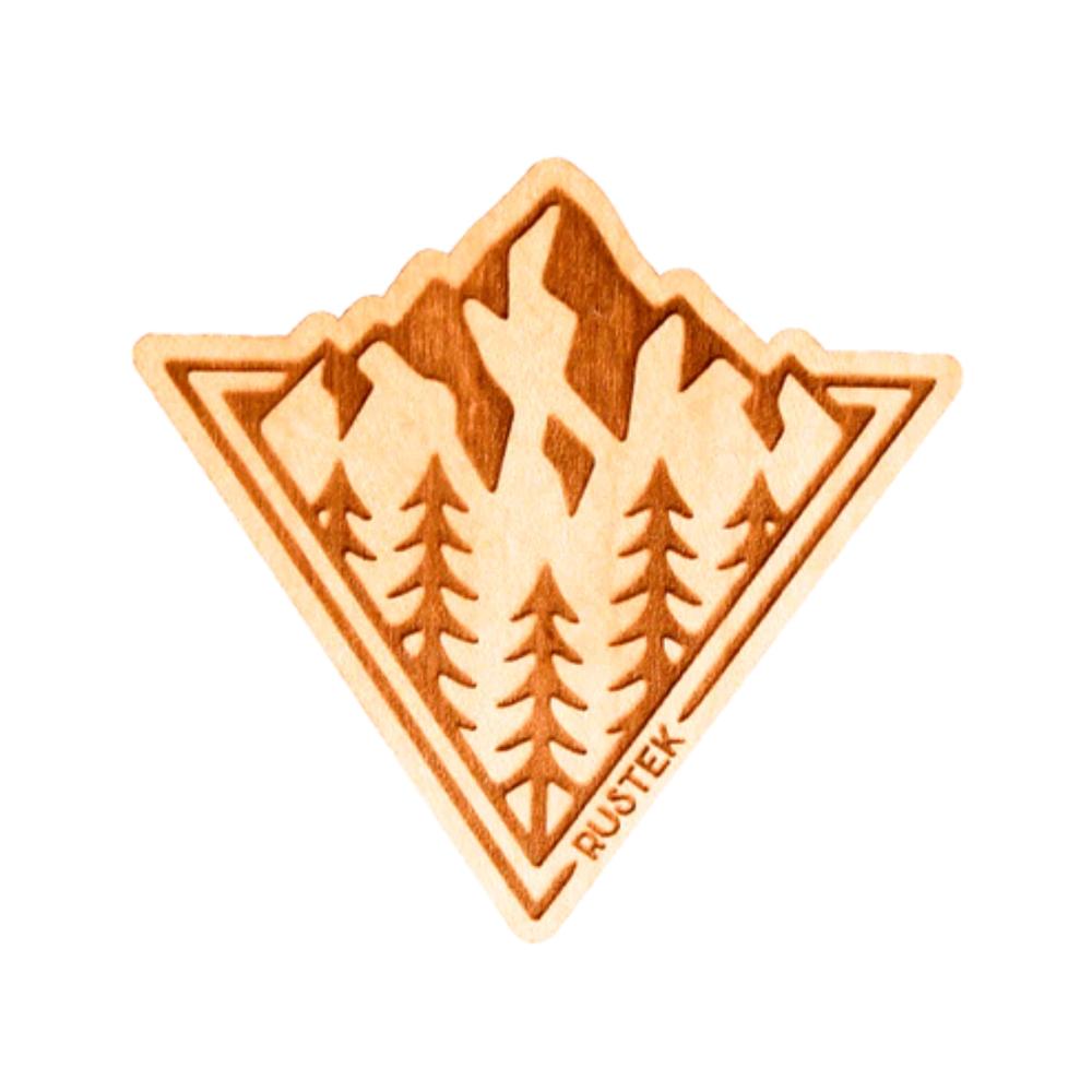 Rustek Peaking Wood Sticker MAPLE