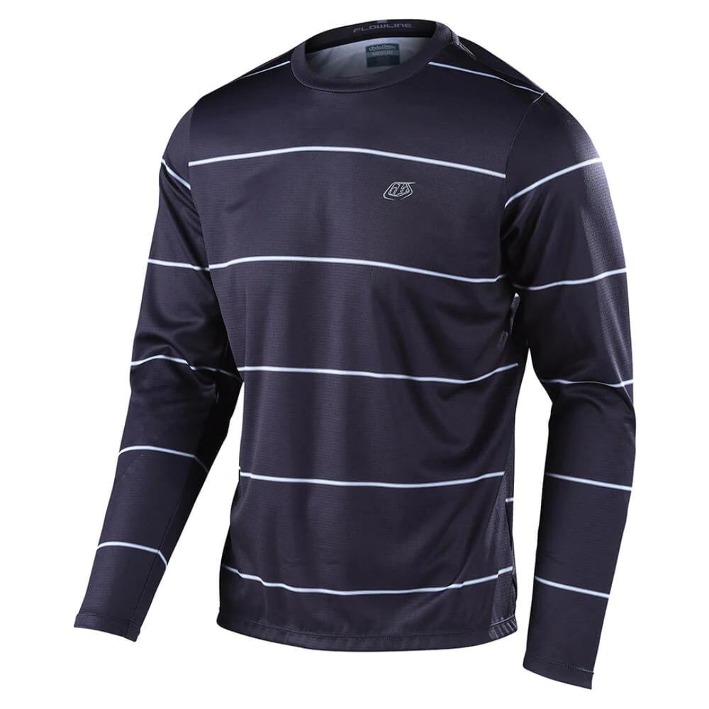 Troy Lee Designs Men's Flowline Revert LS Jersey REVERTBLACK