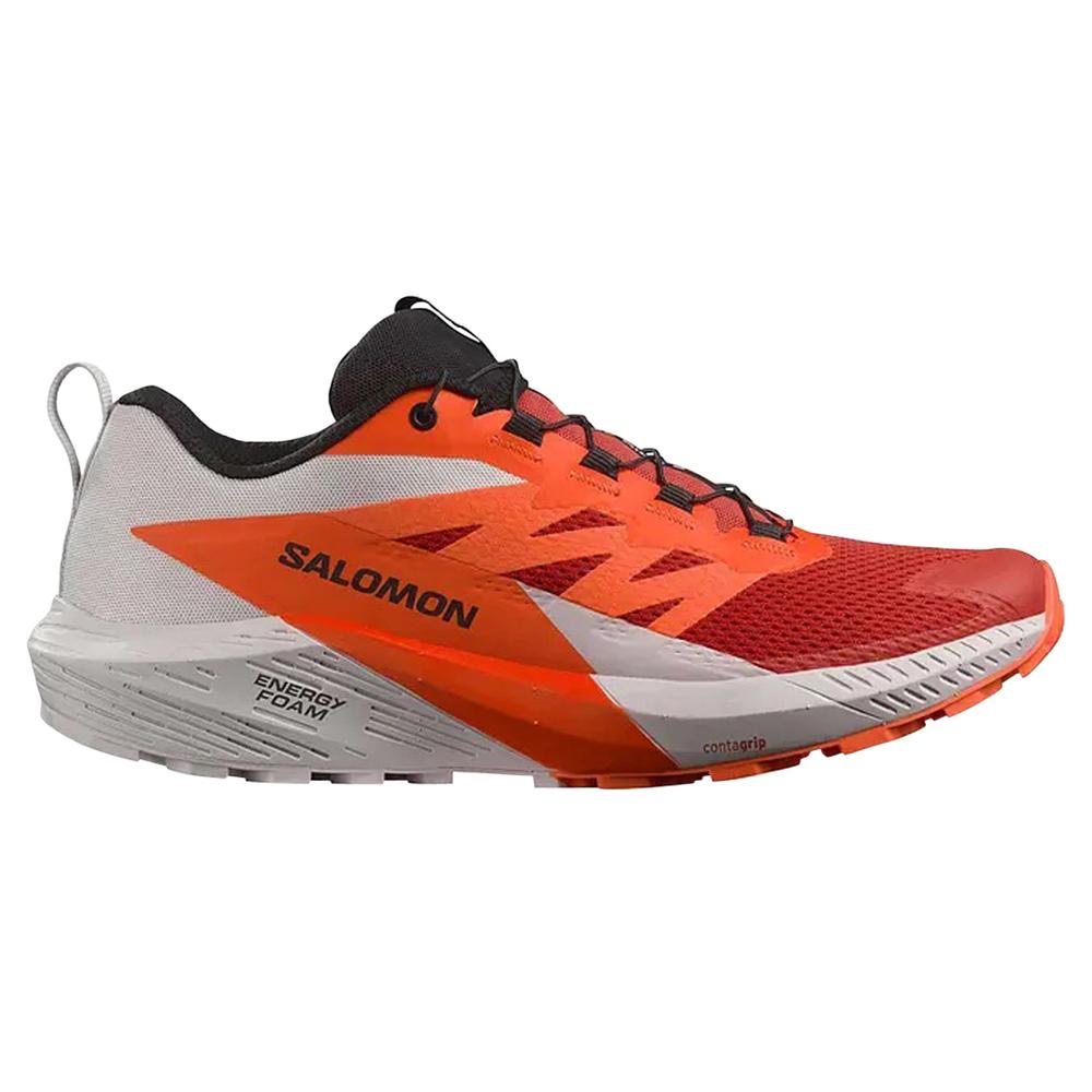 Salomon Men's Sense Ride 5 Trail Running Shoes LUNROC/SHOCKINGORA