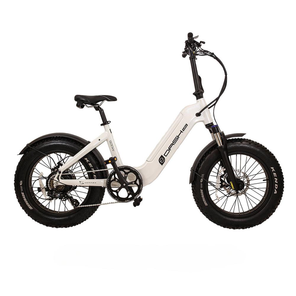 Serfas eDASH 500W Mini Folding Step Through Disc e Bike