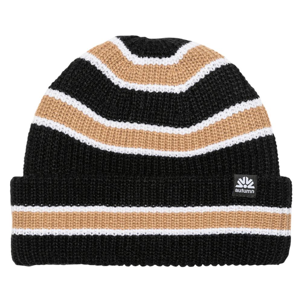 Autumn Slacker Beanie BLACK