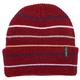 Autumn Select Multi Stripe Beanie BURGUNDY