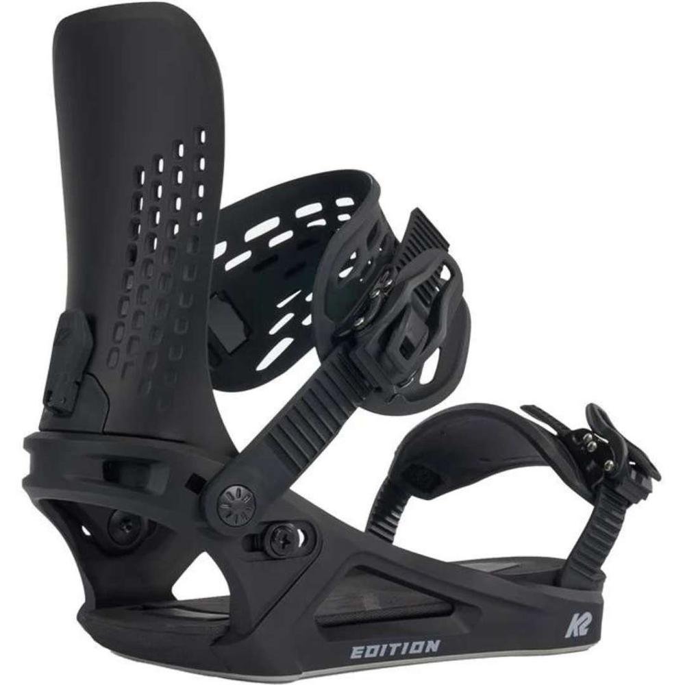 K2 Men's Edition Snowboard Bindings 2024 BLACK