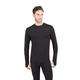 Terramar Men's Thermolator Crew Top BLACK