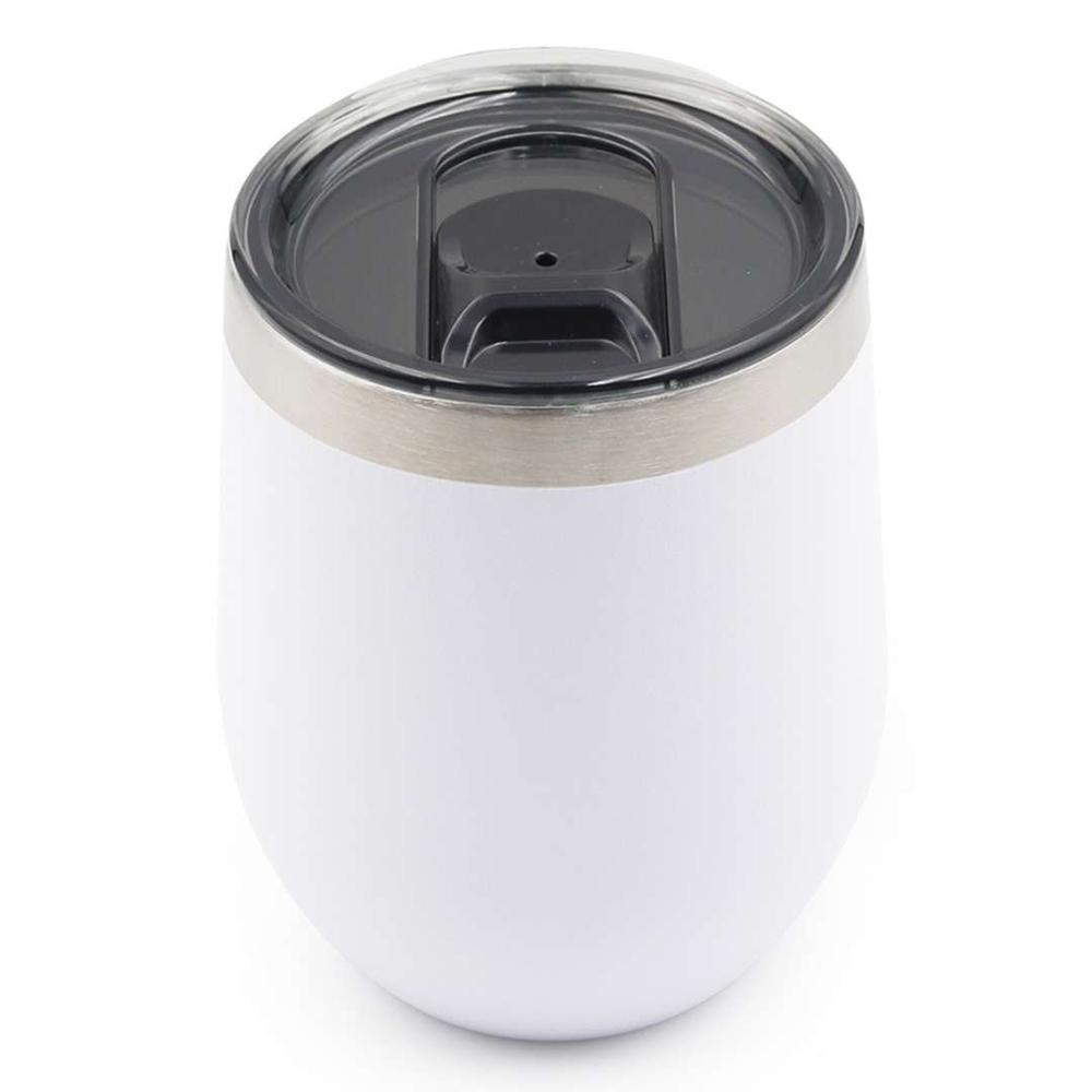  Yukon Outfitters 10 Oz Wine Tumbler - White