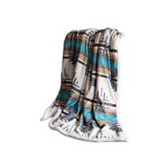 Wrangler Lone Mountain Sherpa Throw Blanket