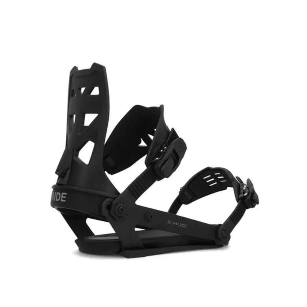 RIDE A-8 Snowboard Bindings 2024 BLACK